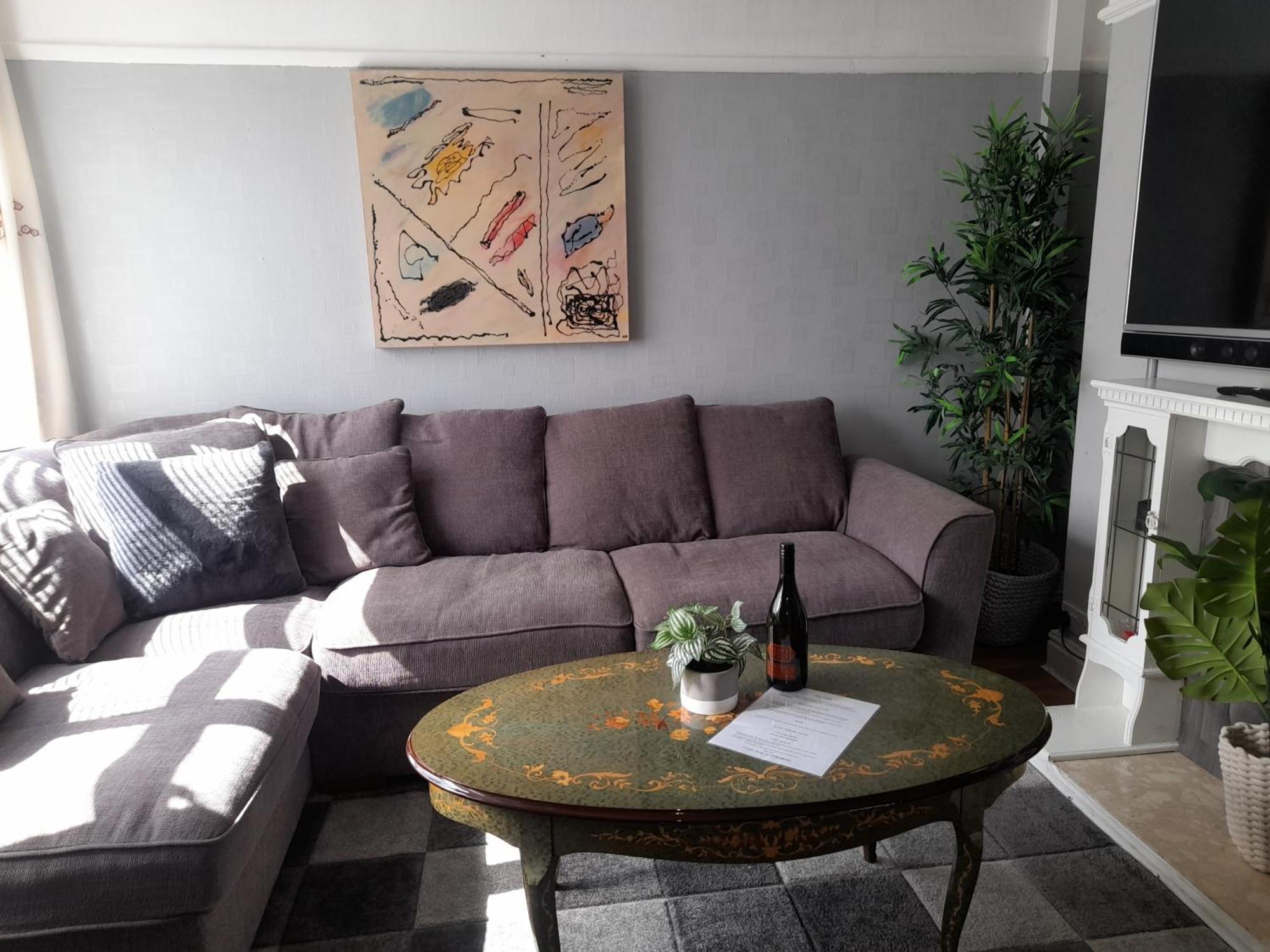 Bright 4-Bed House 15 Min To Manchester Centre Villa ภายนอก รูปภาพ